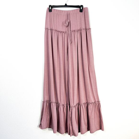 Unbranded Bloomer Pants Womens L Boho Bohemian Ruffle Girly Feminine Romantic - Picture 2 of 6
